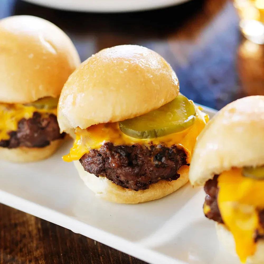 Cheeseburger Sliders - cusori.com