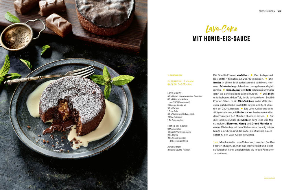 Rezeptbeispiel aus dem Airfryer-Blitzrezepte Kochbuch von Christian Henze