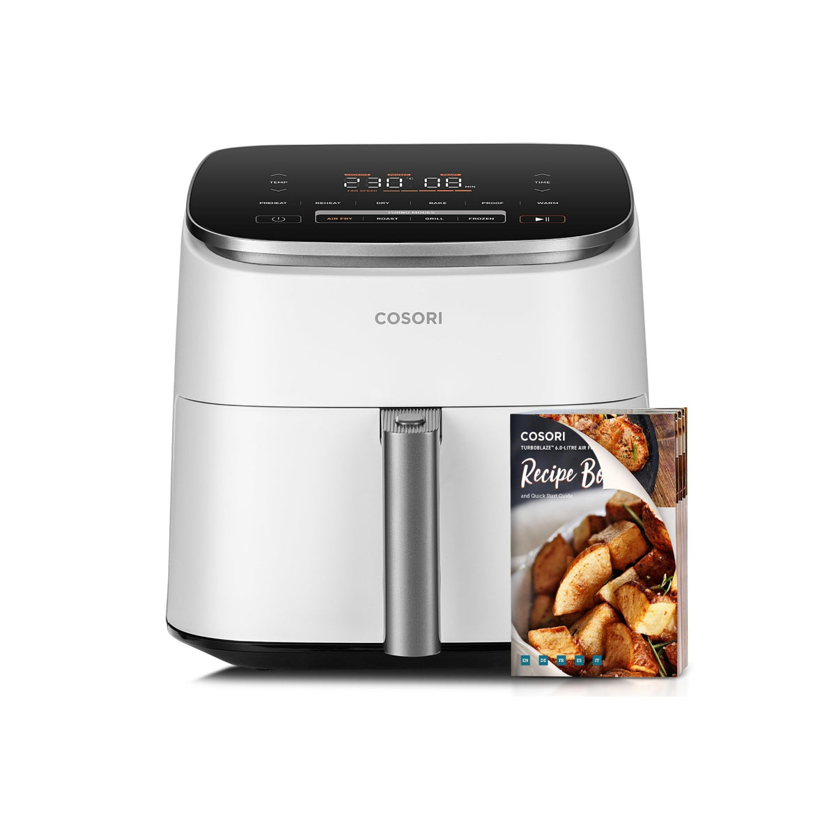 COSORI TurboBlaze™ 6,0-Liter Heißluftfritteuse in Weiß