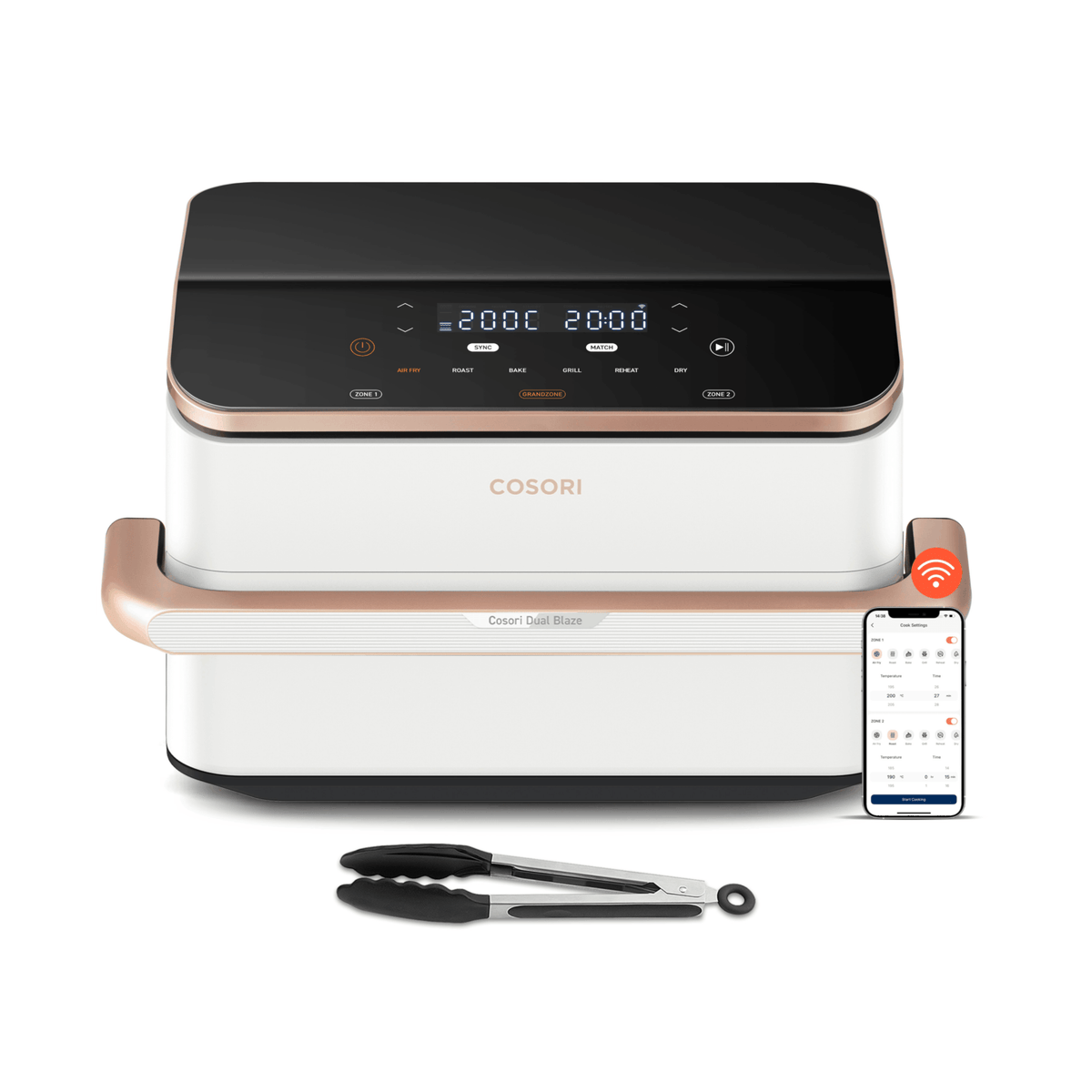 Cosori Twinfry jetzt auch in stilvollem Weiß erhältlich – Smarte Power trifft elegantes Design - cusori.com