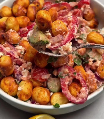 Crunchy Fitness Gnocchi Salat - cusori.com