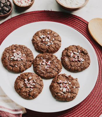 Fudgy Pfefferminz-Brownie-Cookies - cusori.com