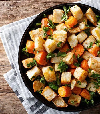 Geröstetes Wintergemüse aus der Heißluftfritteuse - cusori.com