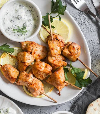 Hähnchenspieße mit Joghurt - cusori.com