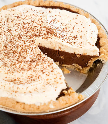 Schokoladen-Pot-de-Crème-Tarte (Chocolate Pot de Crème Pie) - cusori.com