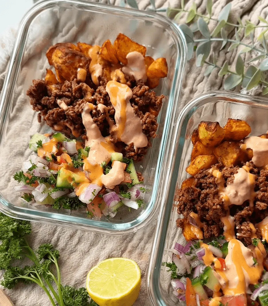 Taco Loaded Potato Bowls
