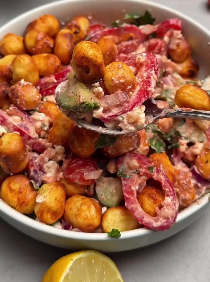 Crunchy Fitness Gnocchi Salat